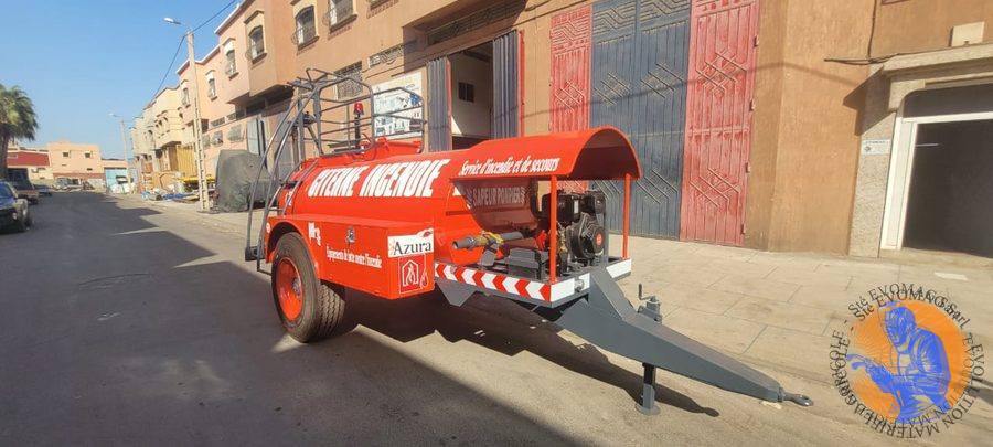 Citerne Incendie EVOMAG Maroc